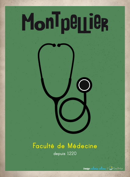 Design <em>stethoscope</em> | Faculté de Médecine - Montpellier